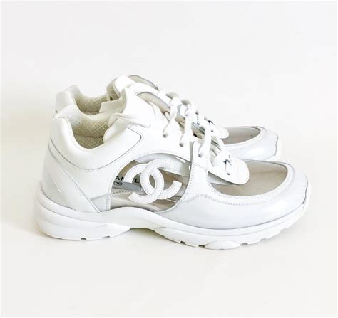 pvc chanel sneakers|chanel shoes.